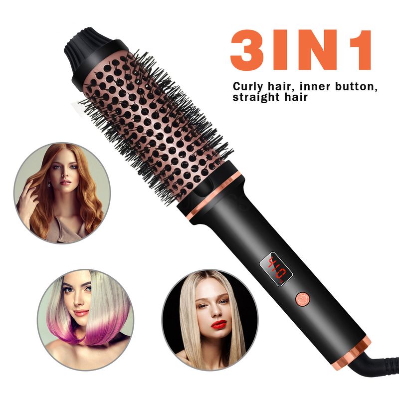 New style curling iron straight hair comb hot selling multifunctional styling comb home portable negative ion comb_voghion.com