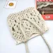 Waist Bags Fashion Cotton Rope Woven Bag Women HighQuality Simple Hollow Handmade Tied Straw Handbags Summer Beach_voghion.com