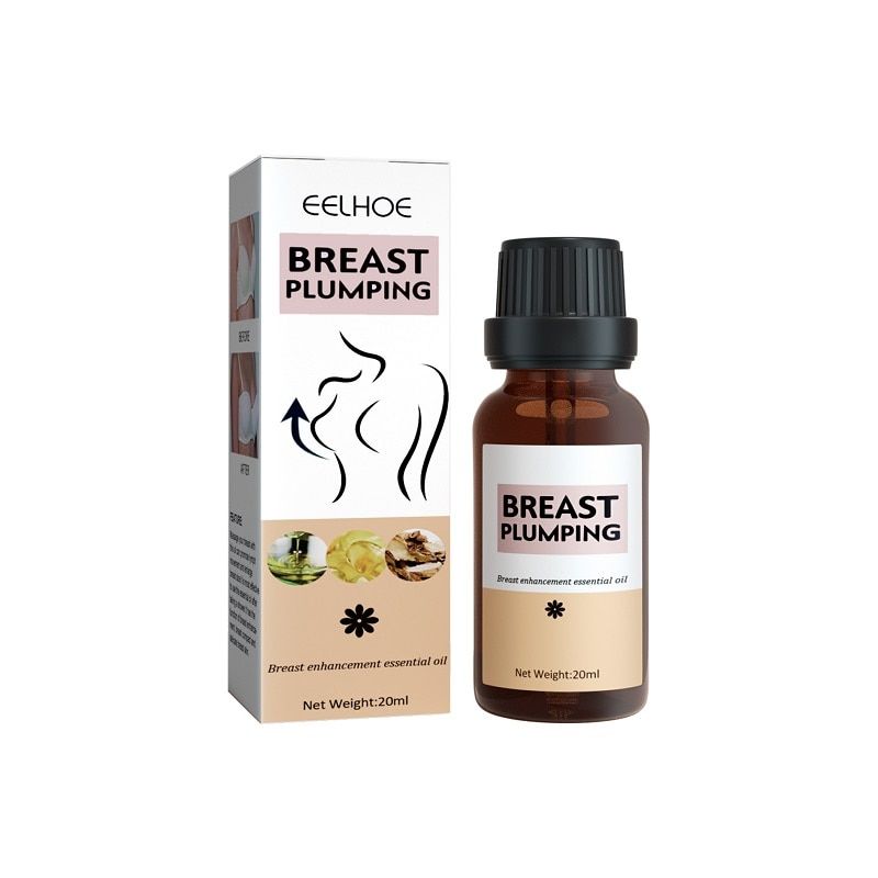 Natürliches Brustvergrößerungsöl, weibliche Brustmassage, ätherische Öle, erhöhen die Elastizität, pralle große Brust, sexy Körper, Schönheitspflege_voghion.com