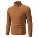 Men's Oversized Knit Sweater – Relaxed Fit Crewneck Pullover (M-5XL) | Breathable & Wrinkle-Resistant Cotton Blend_voghion.com