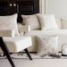 Cream Plush Throw Pillow Covers - Nordic Decorative Sofa Pillows For Living Room & Bedroom_voghion.com