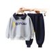 kids'clothing Children's POLO shirt and trousers fashion two-piece suit_voghion.com