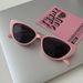 Roze cat eye zonnebril voor dames, bruine zomer, high-end nieuwe zonnebrillen voor heren, zonbescherming, internetberoemdheid, retro modebrillen_voghion.com