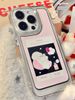 Unbeatable Quality Saycheese Soft Tissue Joint Name Lying Flat Dog Pink Cute Ins Style Edge Covered Mirror Drop-Resistant Mobile Phone_voghion.com