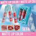 Set di smalti vellutati opachi, rossetto liquido perlato, lucidalabbra liquido a lunga tenuta, impermeabile e non sbiadisce._voghion.com
