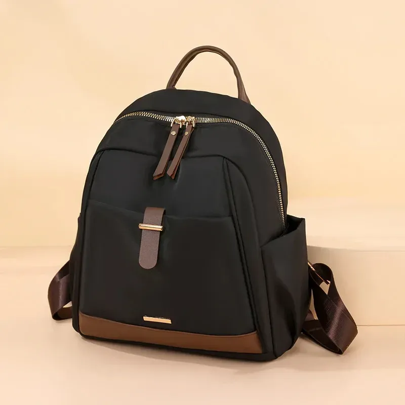 Fashionable And Versatile This Latest Womens Nylon Backpack Is Perfect For Students College Commuting Office Workers_voghion.com