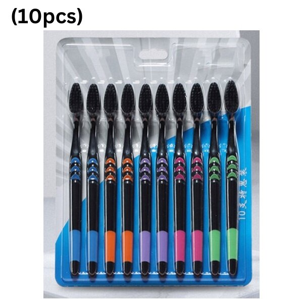 6pcs Toothbrushes Value Pack/ Rice Gigi_voghion.com