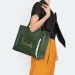Fashionable And Fashionable Womens Jelly Handbag Environmentally Friendly Rectangular Shopping Bag Reusable Waterproof_voghion.com