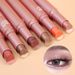 In Waterproof 2 1 Matte Eyeshadow Stick Lasting Glitter Easy To Color Earth Color Pink Eyeshadow Pencil Ey_voghion.com