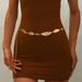 Cintura sottile di alta qualità Y2K, stile etnico, stile bohémien, con farfalla in metallo e foglia, accessori da donna_voghion.com