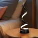 Small Whirlwind Spiral Decorative Atmosphere Table Lamp Modern LED Bar Creative Warm Romantic Bedside Night Light Gift_voghion.com