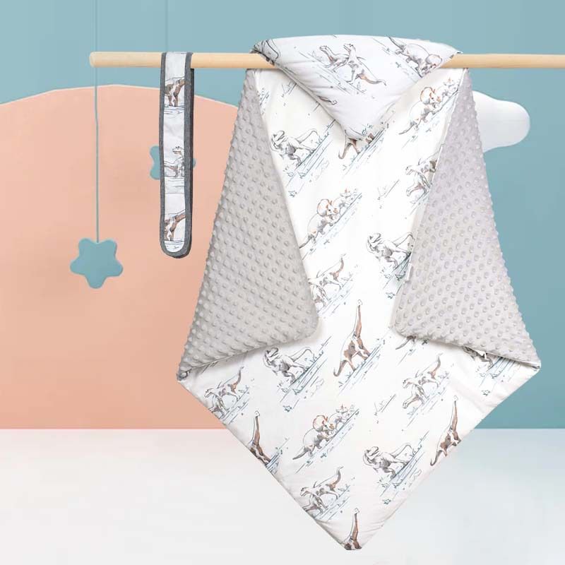 ToyPulse Beanie Maternity Ward Swaddle With Hood Autumn Winter Small Blanket Wrap Baby Newborn_voghion.com