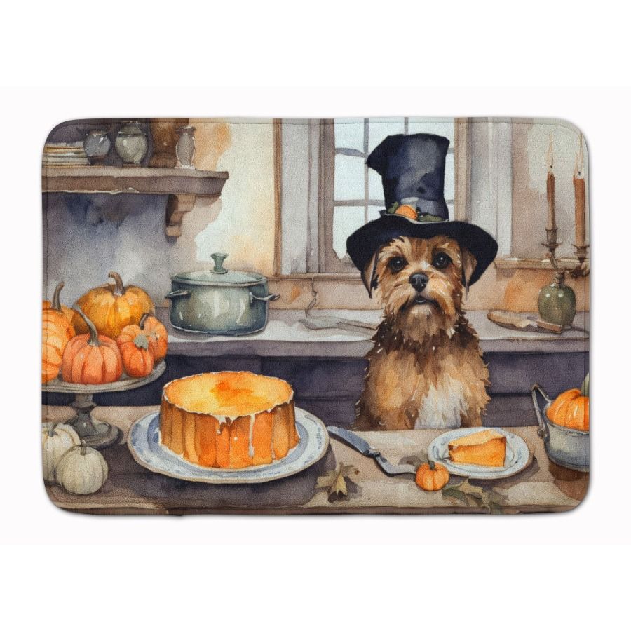 Tappetino in memory foam con cuscino Terrier, lavabile, per cucina, bagno, comfort autunnale o antifatica, per cucina e cucina._voghion.com