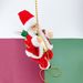Elektrisches Weihnachts-Kletterspielzeug mit Leiter, Fallschirm, Rentierschlitten und Kamin – Kletterspaß – Festliche Weihnachtsdekoration für Kinder und Familien_voghion.com