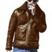 Winter new product integrated men's with thickened lamb fur jacket in multiple color codes_voghion.com