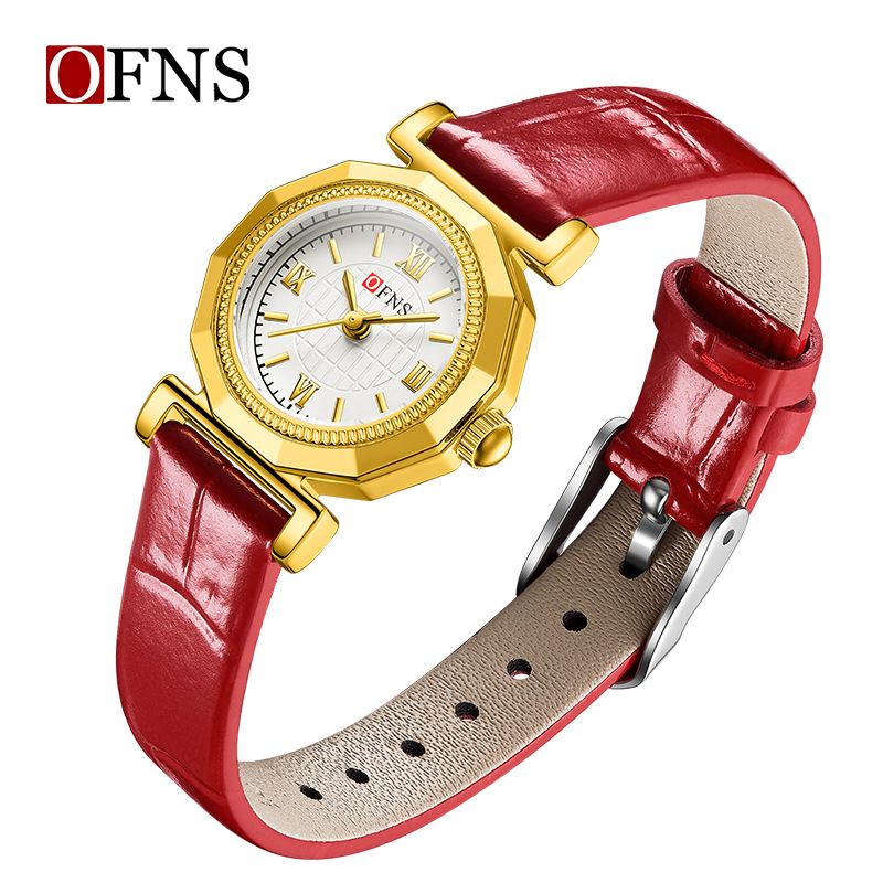 Women's Vintage Style Quartz Watch With Water Resistance - Elegant And Minimalist Round Dial Watch Available In Leather/Mesh/Stainless Steel Band_voghion.com