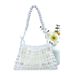 24 Nuove borse a tracolla monospalla intrecciate a mano con perline trasparenti da sposa per donna autunnali_voghion.com