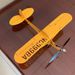 High End Windmill, Yellow Airplane, Wind Vane, Rotating Propeller, Windmill Ornament, Outdoor_voghion.com