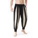 Pure 2024 Cross-Border Men's Cotton Linen Casual Long European Size Fashion Color Block Striped Sports Harem Jogger_voghion.com