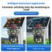 QL24 Three-Screen 360-Degree Wireless Smart WiFi/4G Solar Camera Surveillance Bullet Dome Integrated_voghion.com