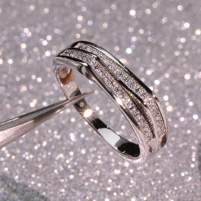 L'anello per l'indice più venduto di Cao Shi presenta un design disallineato a doppio strato con anello di simulazione micro intarsiato,_voghion.com