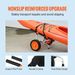 Heavy Duty Kayak Cart, Foldable Canoe Trolley Cart With 12'' Tires, Adjustable Width 6.69'-17.32',350 Lb Weight Capacity Kayak Trolley For Kayaks C_voghion.com