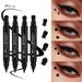 Cosmetic Pattern Embellished Stamp Long-lasting Natural Waterproof Quick-drying Non-smudging Dual-tip Eyeliner Pen_voghion.com
