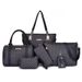 Set di borse da donna - Borsa a tracolla e tote capiente con stampa elegante (set coordinato madre-figlia)_voghion.com