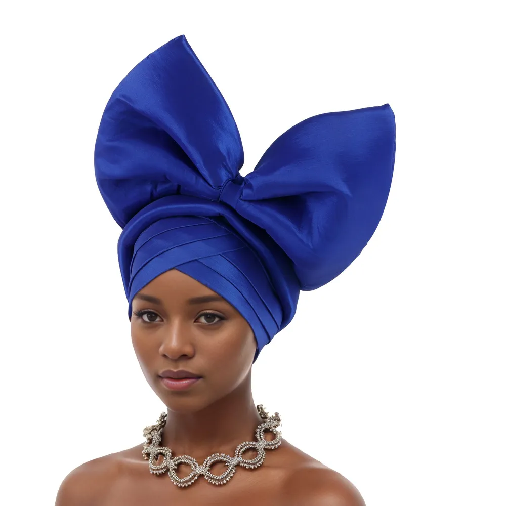 Hot Selling Headwear Wedding New Style Big Bow Headscarf Baotou Hat Xiyintemu_voghion.com