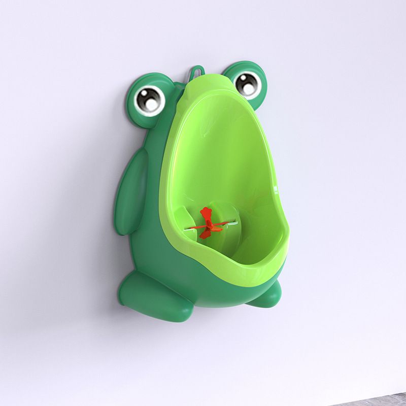 Urinoir de toilette pour bébé de dessin animé Urinoir mural pour garçon en forme de grenouille Urinoir debout pour garçon Urinoir d'apprentissage de la propreté_voghion.com