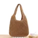 Borsa da spiaggia da donna, grande capacità, casual, lavorata all'uncinetto, in stile foresta, con tracolla singola_voghion.com