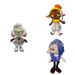 Poupée 3 Peluches Splatoon Douces et Câlines Personnages Inkling Octoling et Motifs_voghion.com
