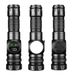 Cross-Border New White Laser Strong Flashlight Digital Display Multi-Function Side Portable Outdoor Emergency Light_voghion.com