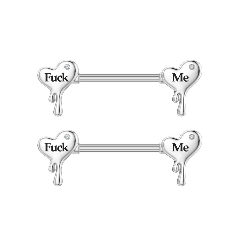 Bijuterii pentru femei Inel de mamelon cu zirconiu Inel de mamelon uleiat Bijuterii pentru piercing cu șurub pentru mamelon_voghion.com