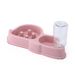 New Ali Fox Slow Feeder Integrated Double PP Dog Food Pet Water Feeding Cat Bowl_voghion.com
