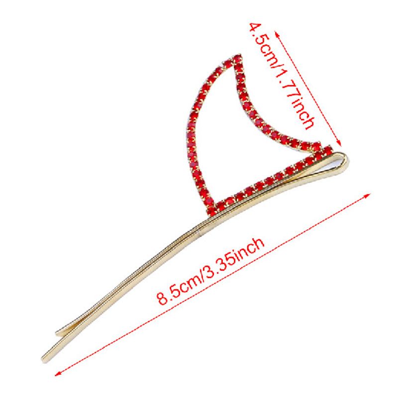hot devil style rhinestone clip Halloween trend explosive headwear Head clipHalloween_voghion.com