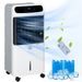 HOMCOM 32' Portable Air Cooler, 3-In-1 Evaporative Cooling, Ice Fan, Water Conditioner, Humidifier, Remote, LED_voghion.com