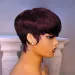 Parrucca corta e liscia per capelli umani Pixie Cut Remy Hair Parrucche per capelli umani con frangia Parrucca_voghion.com