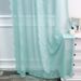 Kanten gordijnen van linnenmix – moderne Boho voile gordijnen voor woonkamer, slaapkamer en commerciële ruimtes (groen/grijs)_voghion.com