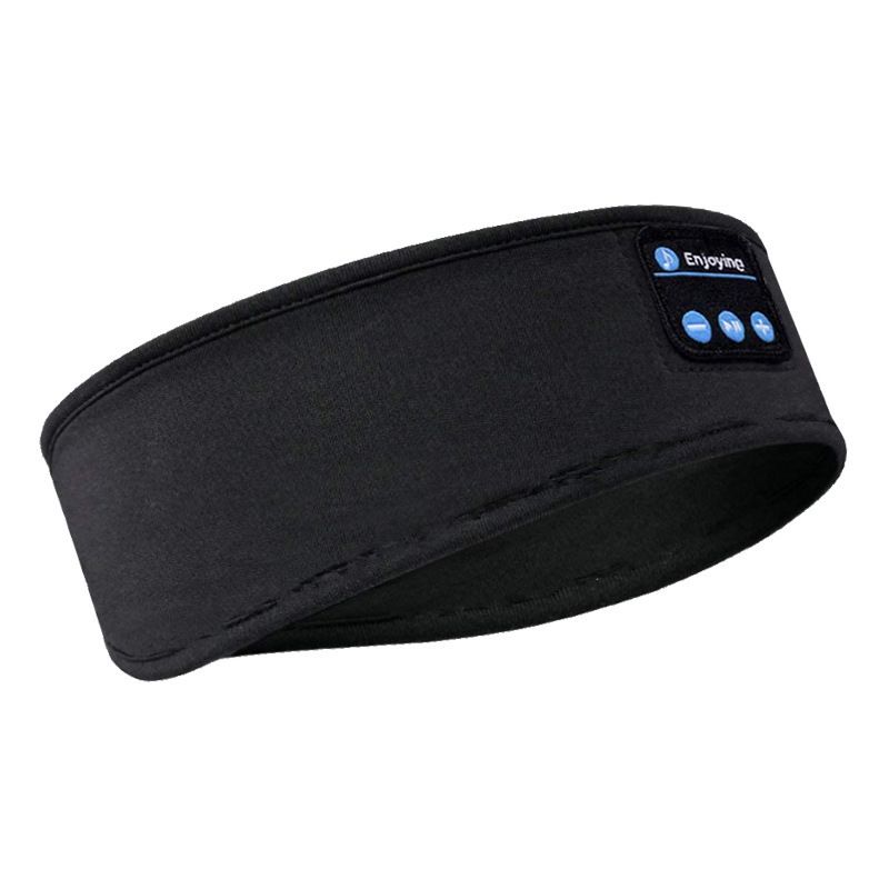 5.0 Musik-Schlafmaske mit abnehmbarem Schlüssel, Körper-Yoga-Stirnband, schweißabsorbierend, Outdoor-Lauf-Bluetooth-Stirnband_voghion.com