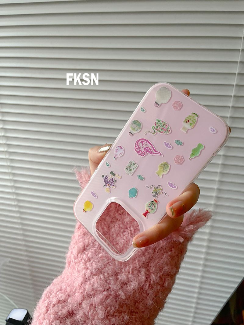 Unschlagbare Qualität Übertrieben Junge Erwachsene Dayu Original Neue Chinesische Porzellan Gradienten Rosa Design Iph14 Kunst Mobile Ph Shell Für_voghion.com