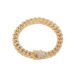 Chain Necklaces Hip Hop Style 10mm Double Row Zircon Cuban Chain Full Diamond Bracelet Trendy Brand Zircon Bracelet Men's Jewelry_voghion.com
