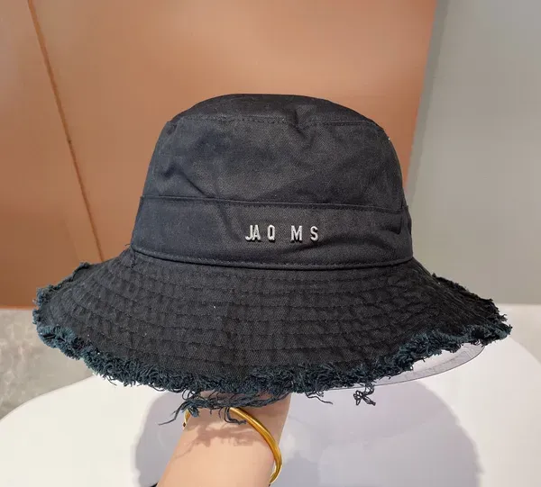Frauen Le Männer Sonnenschirm Hüte Bob Breite Krempe für Sonne Verhindern Gorras Outdoor Strand Leinwand Eimer Hut Designer Mode_voghion.com