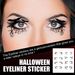 skrämmande Halloween mode fest smink verktyg fladdermus spindel dekoration eyeliner ögonskugga stick_voghion.com