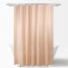 Waffle Weave Shower Curtain – Heavy-Duty Polyester Hotel Bath Liner, Water-Resistant, No-Hole Design (180x180cm, 6 Elegant Colors)_voghion.com
