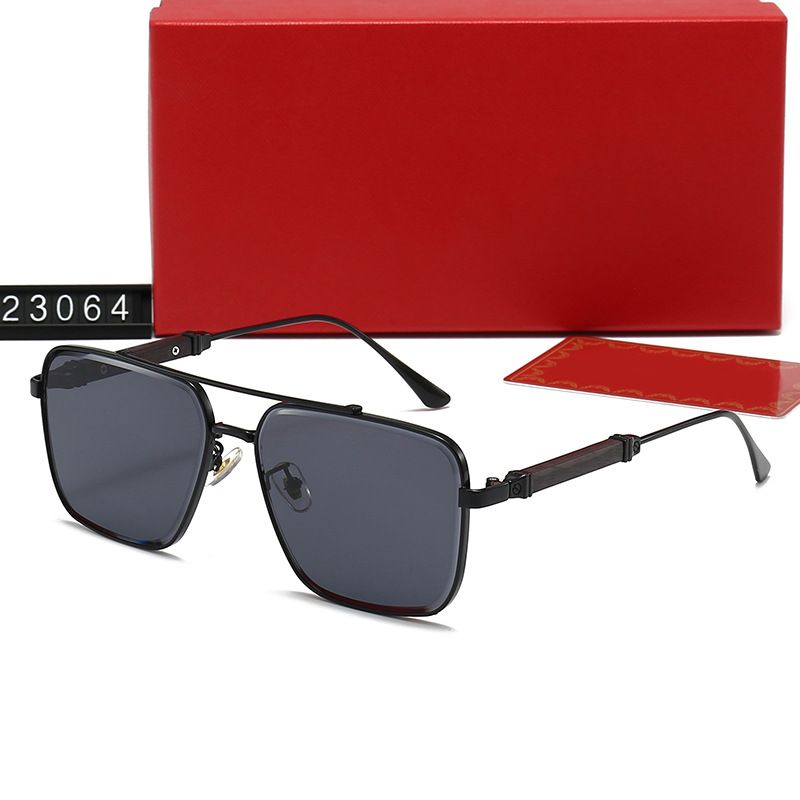 Nowy styl męski i damski modny trend pudełkowy casual driving on vacation okulary przeciwsłoneczne 23064_voghion.com