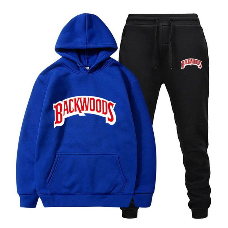 Paar Pullover + Hosen Buchstaben Herrenanzug mit Kapuze Damen Sportbekleidung_voghion.com