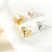 S Sterg Sier Irregular Wave Women's All-match Light Design Retro Earrings_voghion.com