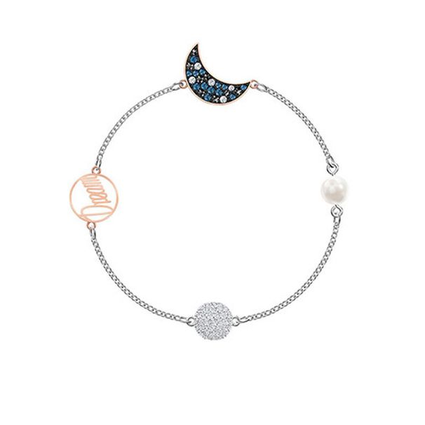 Mysterious Moon Invisible Magnetic Buckle Bracelet For Women Element Crystal Bracelet_voghion.com