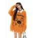 Halloween Ghost Knit Sweater – Oversized Couple's Pullover With Playful Embroidery (M-XXL, 2 Colors)_voghion.com